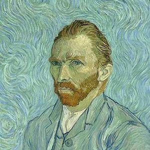 'Self Portrait: Saint-Rémy' 1889